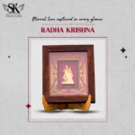 RADHA KRISHNA - GOLD PLATED